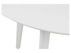 Roxby Table à Manger Ø105 Cm, Blanc. -Mobilier De Restaurant table a manger 22046657