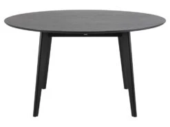Roxby Table De Salle à Manger Ø140 Cm, Noir.