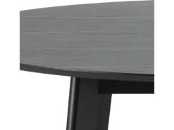 Roxby Table De Salle à Manger Ø140 Cm, Noir. -Mobilier De Restaurant table a manger 22046699