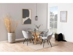 Helium Table De Salle à Manger En Verre. -Mobilier De Restaurant table a manger 22047013