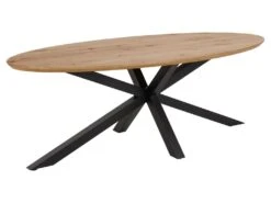 Heaven Table De Salle à Manger 100x220cm Sauvage Chêne Décor.