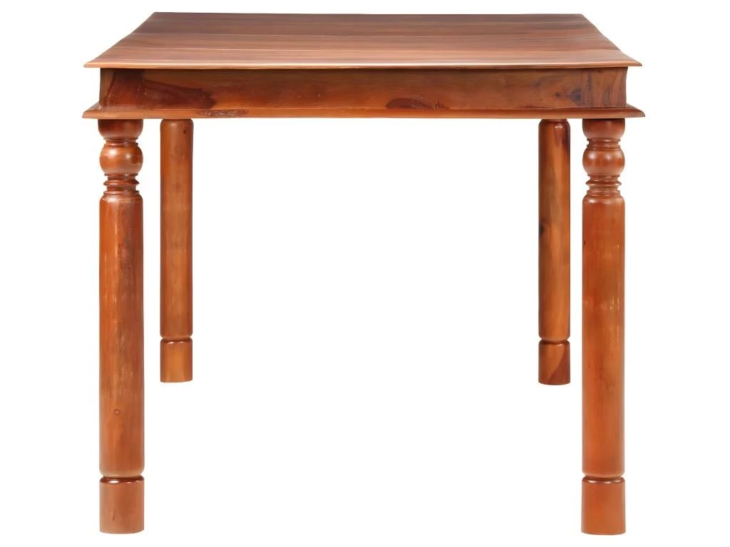 Table De Salle à Manger 180x90x76 Cm Bois Solide 3 Table De Salle à Manger 180x90x76 Cm Bois Solide – Image 3