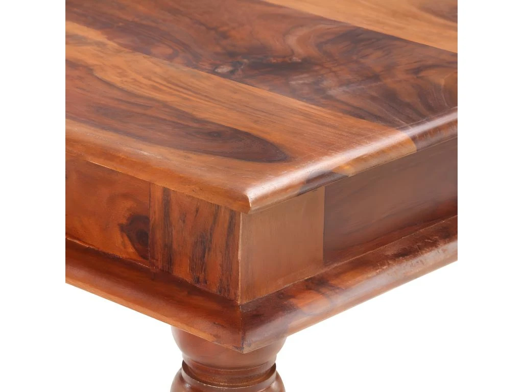 Table De Salle à Manger 180x90x76 Cm Bois Solide 5 Table De Salle à Manger 180x90x76 Cm Bois Solide – Image 5