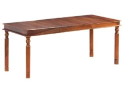 Table De Salle à Manger 180x90x76 Cm Bois Solide 19 Table De Salle à Manger 180x90x76 Cm Bois Solide -Mobilier De Restaurant table a manger 22070839