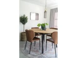 Marseille - Table à Manger Ronde En Bois Ø140cm - Couleur - Bois Clair / Noir 6 Marseille - Table à Manger Ronde En Bois Ø140cm - Couleur - Bois Clair / Noir -Mobilier De Restaurant table a manger 22075027