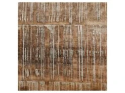 Table De Repas Ronde Bois Blanchi - MEKNES -Mobilier De Restaurant table a manger 22117171