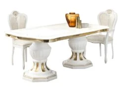 Table De Repas Ovale Avec Allonge - ADELE - Table De Repas : L 185/230 X L 105 X H 75 Cm -Mobilier De Restaurant table a manger 22365613