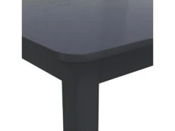 Table De Salle à Manger Noir 114x71x75 Cm Bois D'hévéa Massif -Mobilier De Restaurant table a manger 22566491