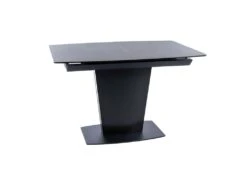 Table à Manger Extensible 120-160 X 85 X 76 Cm - Gris Foncé -Mobilier De Restaurant table a manger 22731451