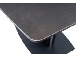 Table à Manger Extensible 120-160 X 85 X 76 Cm - Gris Foncé -Mobilier De Restaurant table a manger 22731453