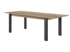 Table Rectangulaire à Rallonge 180/237 Cm Clay - Naturel Clair