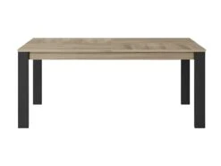 Table Rectangulaire à Rallonge 180/237 Cm Clay - Naturel Clair -Mobilier De Restaurant table a manger 22963797