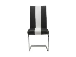 Ensemble Table + 4 Chaises - Blanc Et Noir - TRINITY -Mobilier De Restaurant table a manger 269297