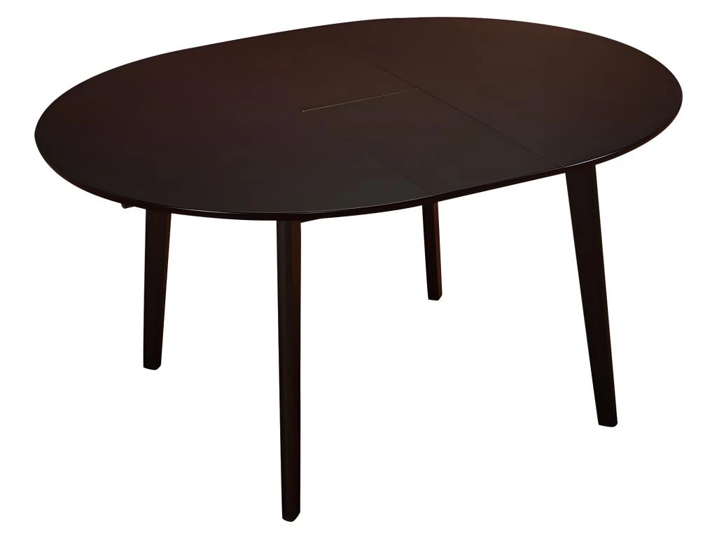 Table Ovale Extensible TIFFANY - 4 à 6 Couverts - Hêtre Massif - Wengé 4 Table Ovale Extensible TIFFANY - 4 à 6 Couverts - Hêtre Massif - Wengé – Image 4