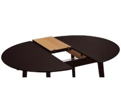 Table Ovale Extensible TIFFANY - 4 à 6 Couverts - Hêtre Massif - Wengé 14 Table Ovale Extensible TIFFANY - 4 à 6 Couverts - Hêtre Massif - Wengé -Mobilier De Restaurant table a manger 305309
