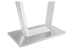 Table à Manger Extensible ALIA - 6 à 8 Couverts - MDF Laqué - Blanc -Mobilier De Restaurant table a manger 385727