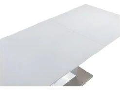 Table à Manger Extensible ALIA - 6 à 8 Couverts - MDF Laqué - Blanc -Mobilier De Restaurant table a manger 385729