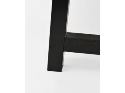 Table à Manger Nina Chêne Foncé Et Noir 180x80cm -Mobilier De Restaurant table a manger 8942961