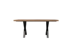 Table à Manger 180 Cm Pieds X Classic - Naturel -Mobilier De Restaurant table a manger 8943107