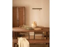 Table De Salle à Manger Olivia Noyer 180cm -Mobilier De Restaurant table a manger 8943205