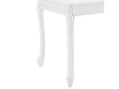 Table De Salle à Manger Rectangulaire Design élégant Pour 4 Personnes MDF Plastique 116 X 66 X 76 Cm Blanc 03_0006265 -Mobilier De Restaurant table a manger 8943217