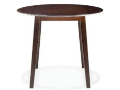 Table De Salon Salle à Manger Dîner Design Ronde à Abattant Mdf Marron 0902249 8 Table De Salon Salle à Manger Dîner Design Ronde à Abattant Mdf Marron 0902249 -Mobilier De Restaurant table a manger 8943343