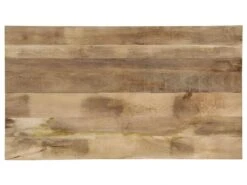 Table De Salon Salle à Manger Design 140x80x76 Cm Bois De Manguier Massif 0902151 -Mobilier De Restaurant table a manger 8943469