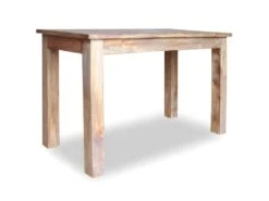 Table De Salon Salle à Manger Design Bois De Récupération 120 X 60 X 77 Cm 0902178 -Mobilier De Restaurant table a manger 8944387