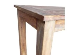 Table De Salon Salle à Manger Design Bois De Récupération 120 X 60 X 77 Cm 0902178 -Mobilier De Restaurant table a manger 8944391