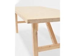 Table à Manger Siep Naturelle 120cm -Mobilier De Restaurant table a manger 8944777