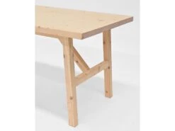 Table à Manger Siep Naturelle 120cm -Mobilier De Restaurant table a manger 8944779