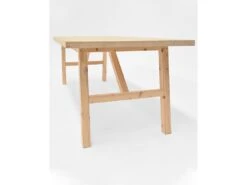 Table à Manger Siep Naturelle 120cm -Mobilier De Restaurant table a manger 8944781