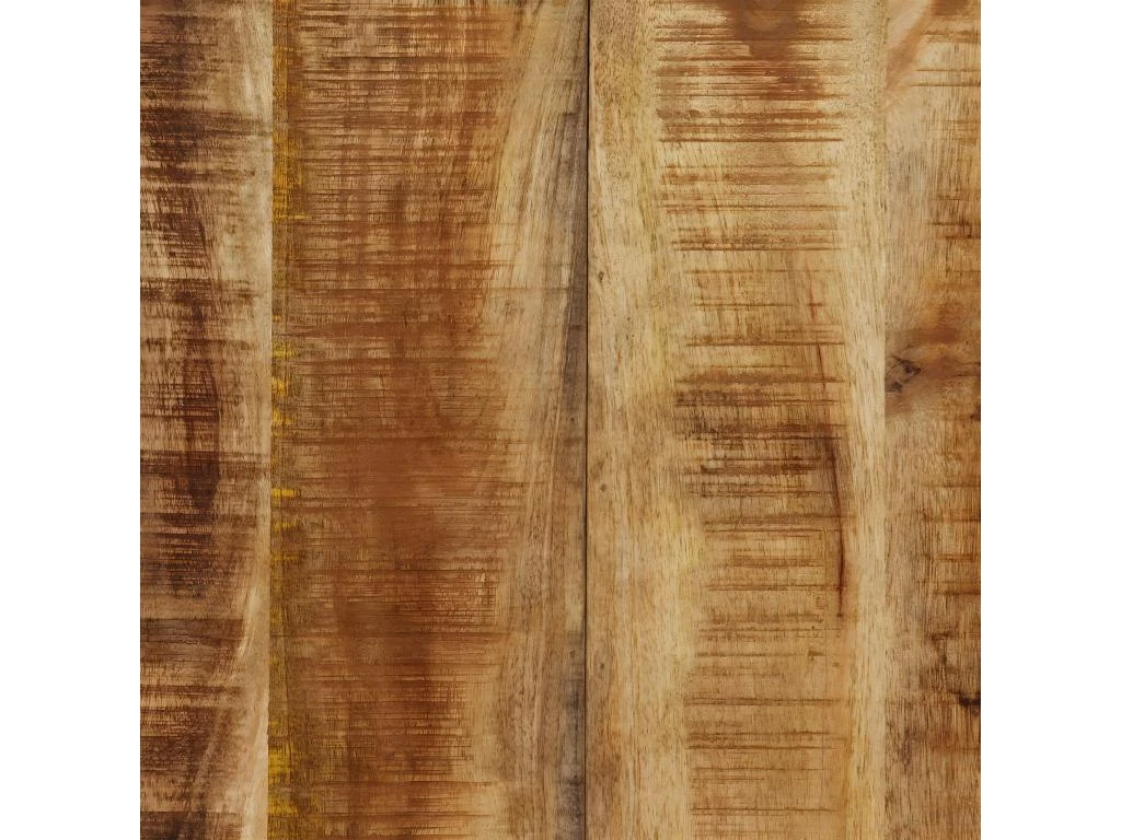 Table De Salon Salle à Manger Design Bois De Manguier Solide Et Acier 180 Cm 0902175 2 Table De Salon Salle à Manger Design Bois De Manguier Solide Et Acier 180 Cm 0902175 – Image 2