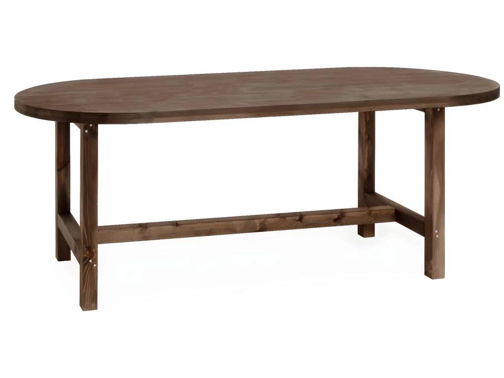 Table De Salle à Manger Olivia Noyer 160cm 1 Table De Salle à Manger Olivia Noyer 160cm