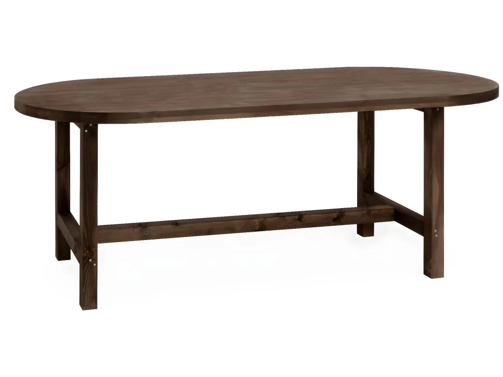 Table De Salle à Manger Olivia Noyer 160cm 5 Table De Salle à Manger Olivia Noyer 160cm – Image 5