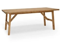 Table à Manger Siep Chêne Foncé 120cm