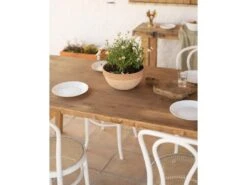 Table à Manger Siep Chêne Foncé 120cm -Mobilier De Restaurant table a manger 8945635