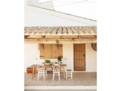 Table à Manger Siep Chêne Foncé 120cm -Mobilier De Restaurant table a manger 8945637