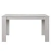 Table De Salle à Manger Bureau Robuste 140 Cm Couleur Chêne Blanc 03_0004252