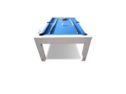 Table Transformable - Billard SNOOKER - Hauteur Ajustable - 207*114*79 Cm -Mobilier De Restaurant table de jeux 163109